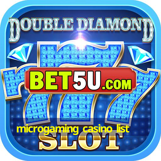 microgaming casino list